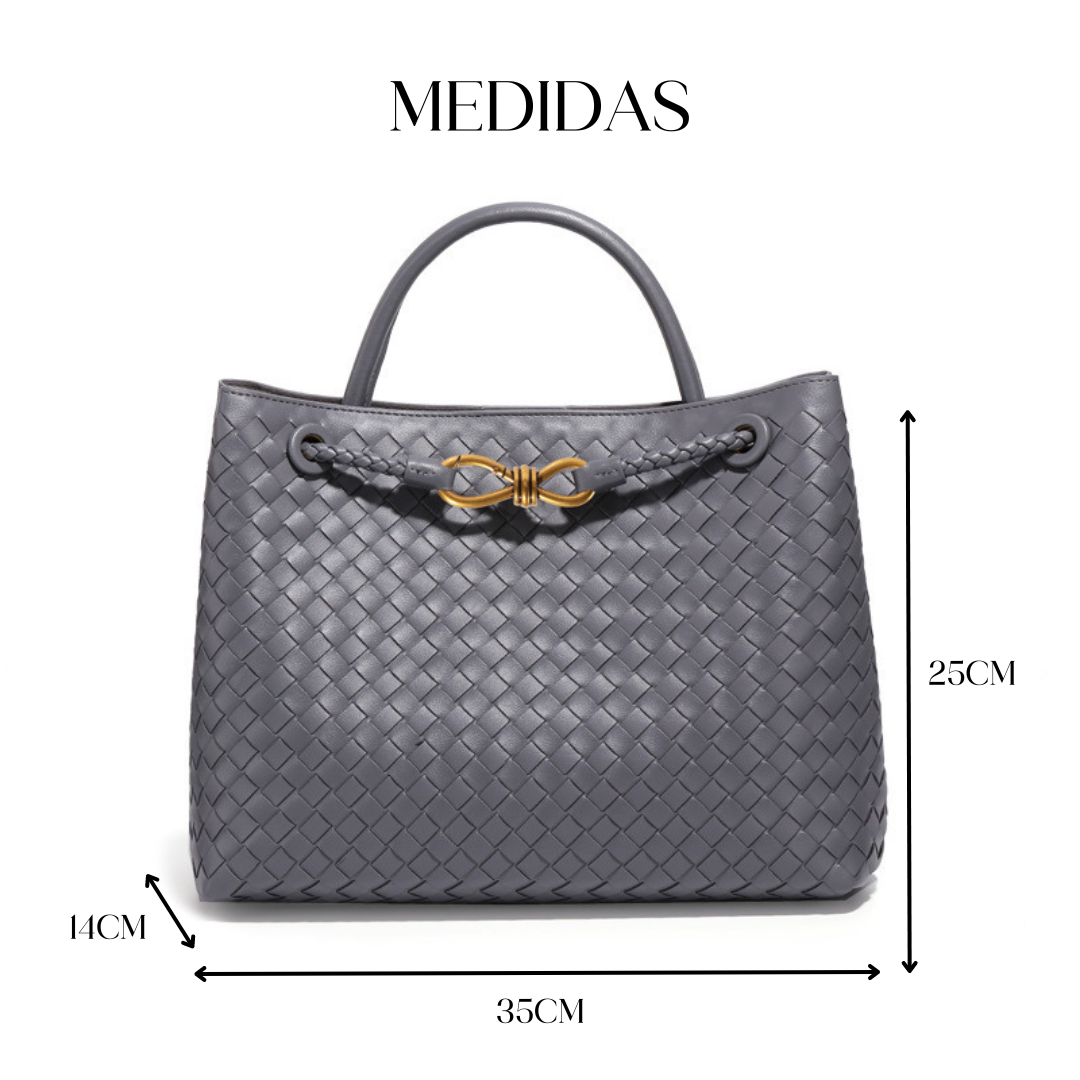 GRACE GREY HANDBAG