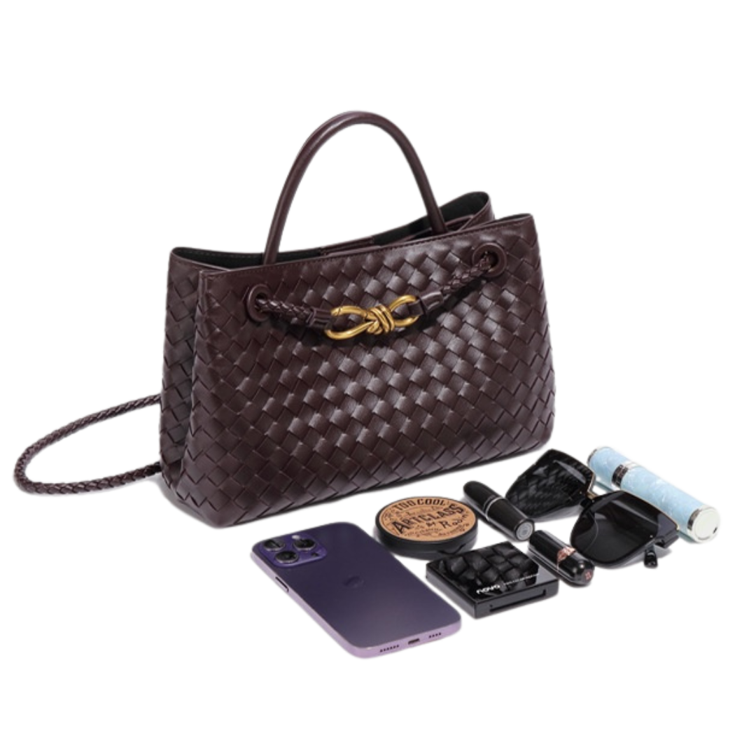 GRACE WINE HANDBAG MID