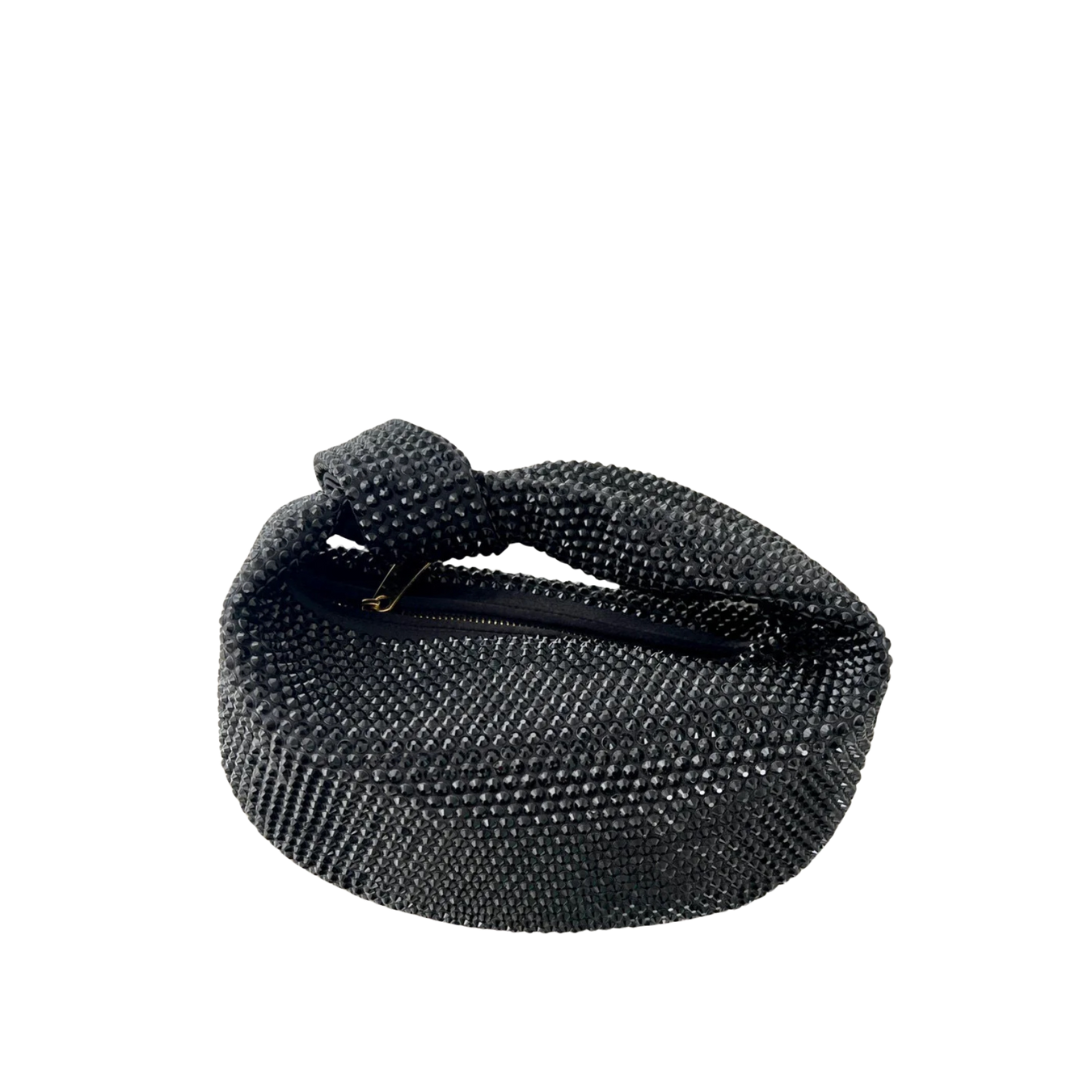 AMELIA BLACK SHINY BAG