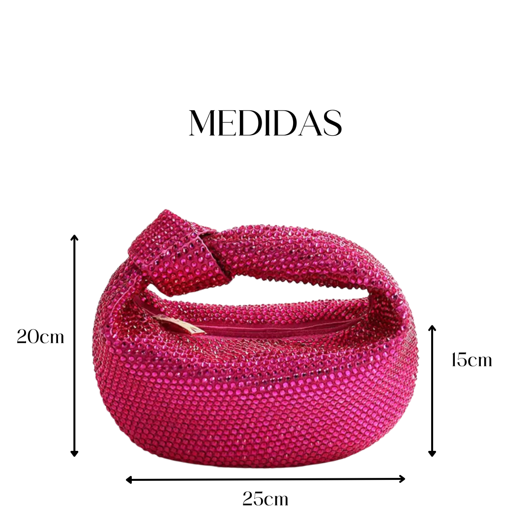 AMELIA PINK SHINY BAG