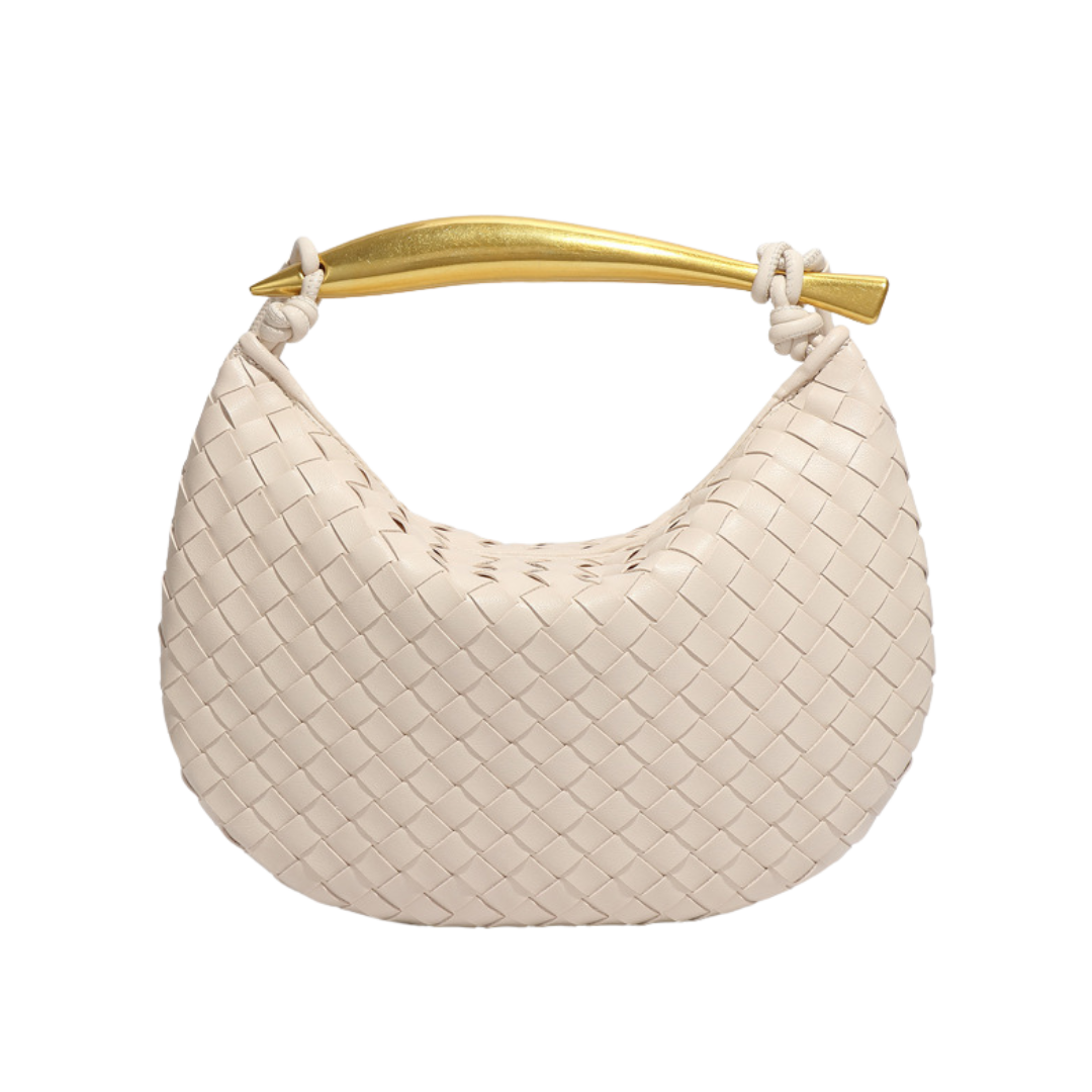 ASHLEY WHITE MOON BAG