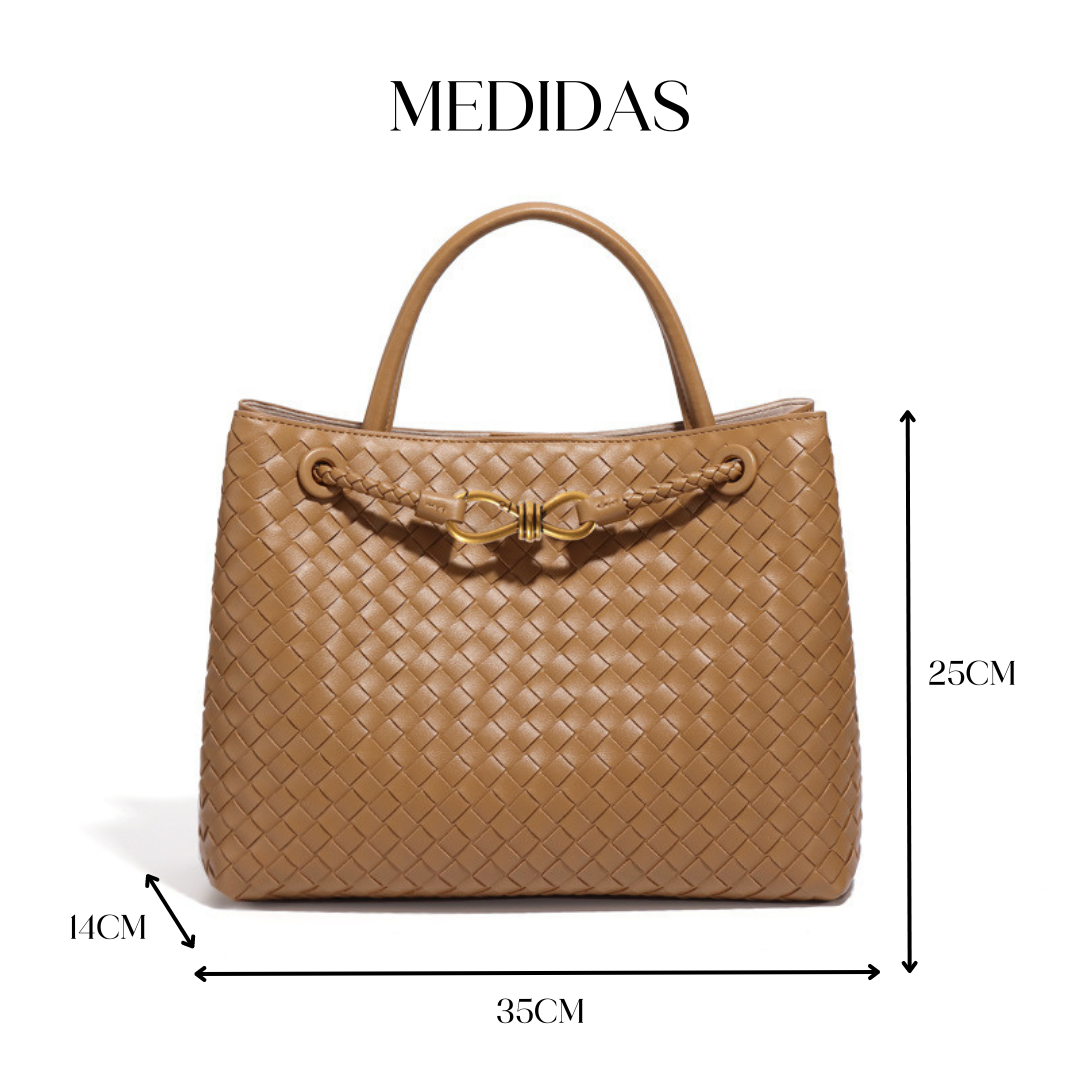 GRACE CAMEL HANDBAG
