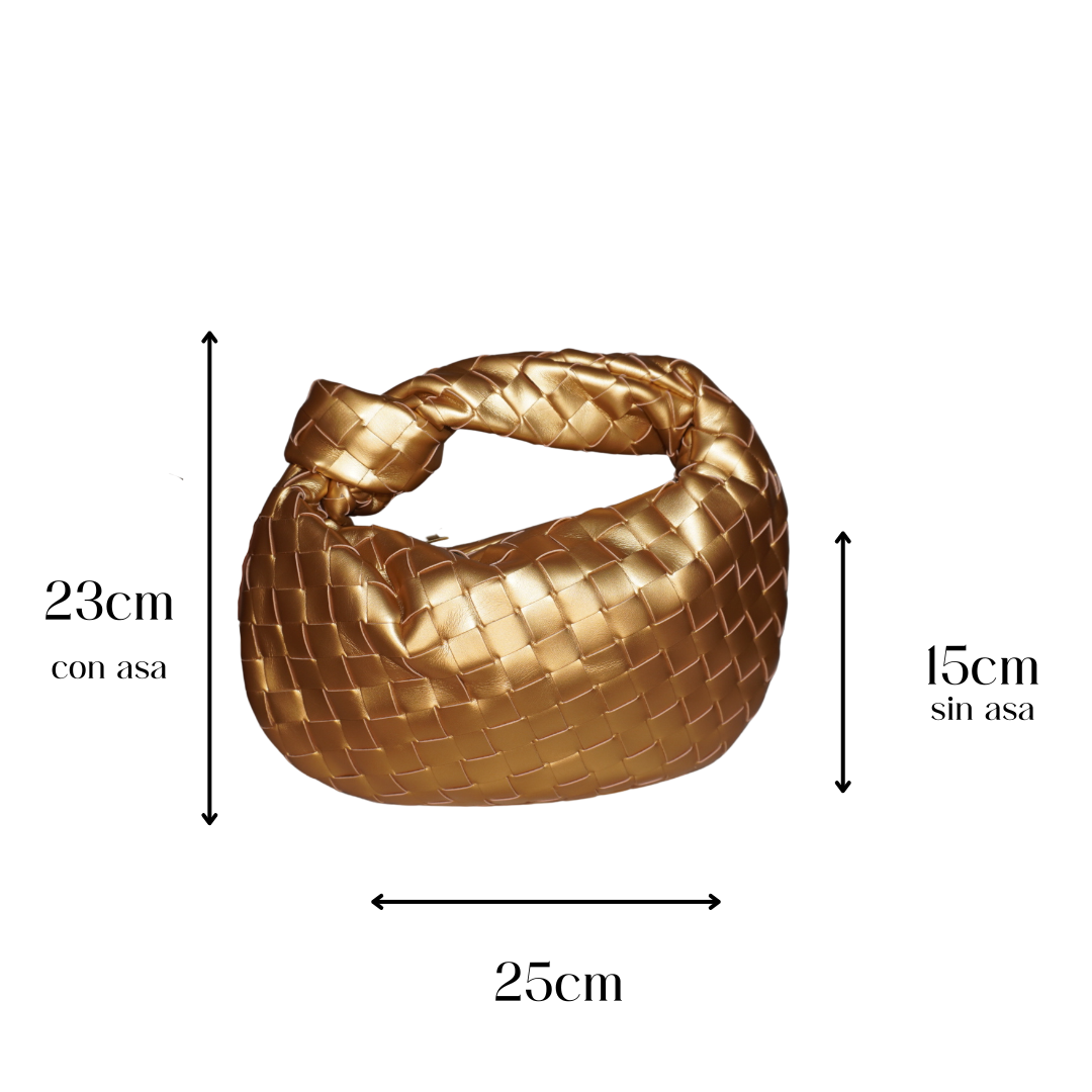 MIA GOLD MINI BOHO BAG