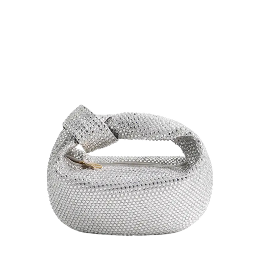 AMELIA SILVER SHINY BAG