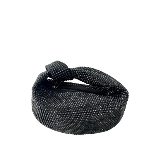 AMELIA BLACK SHINY BAG