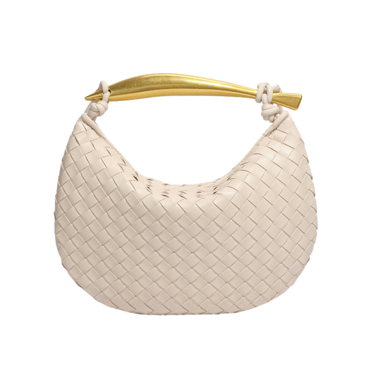ASHLEY WHITE MOON BAG