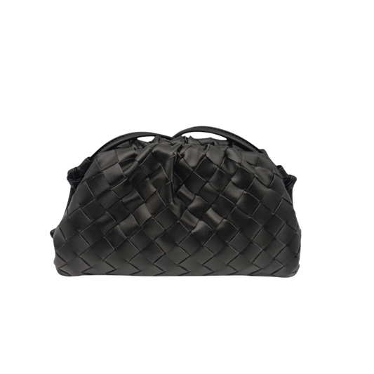 SOPHIA BLACK POUCH BAG