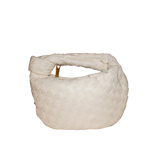 MIA WHITE MINI BOHO BAG