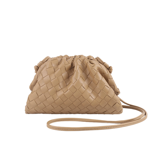 SOPHIA BEIGE POUCH BAG