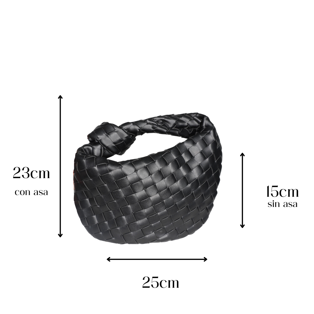 MIA BLACK MINI HOBO BAG